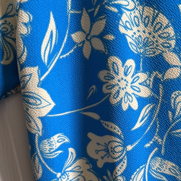 LuLaRoe Amelia Blue and Pale Yellow size Large 14/16 - Picture 6 of 6